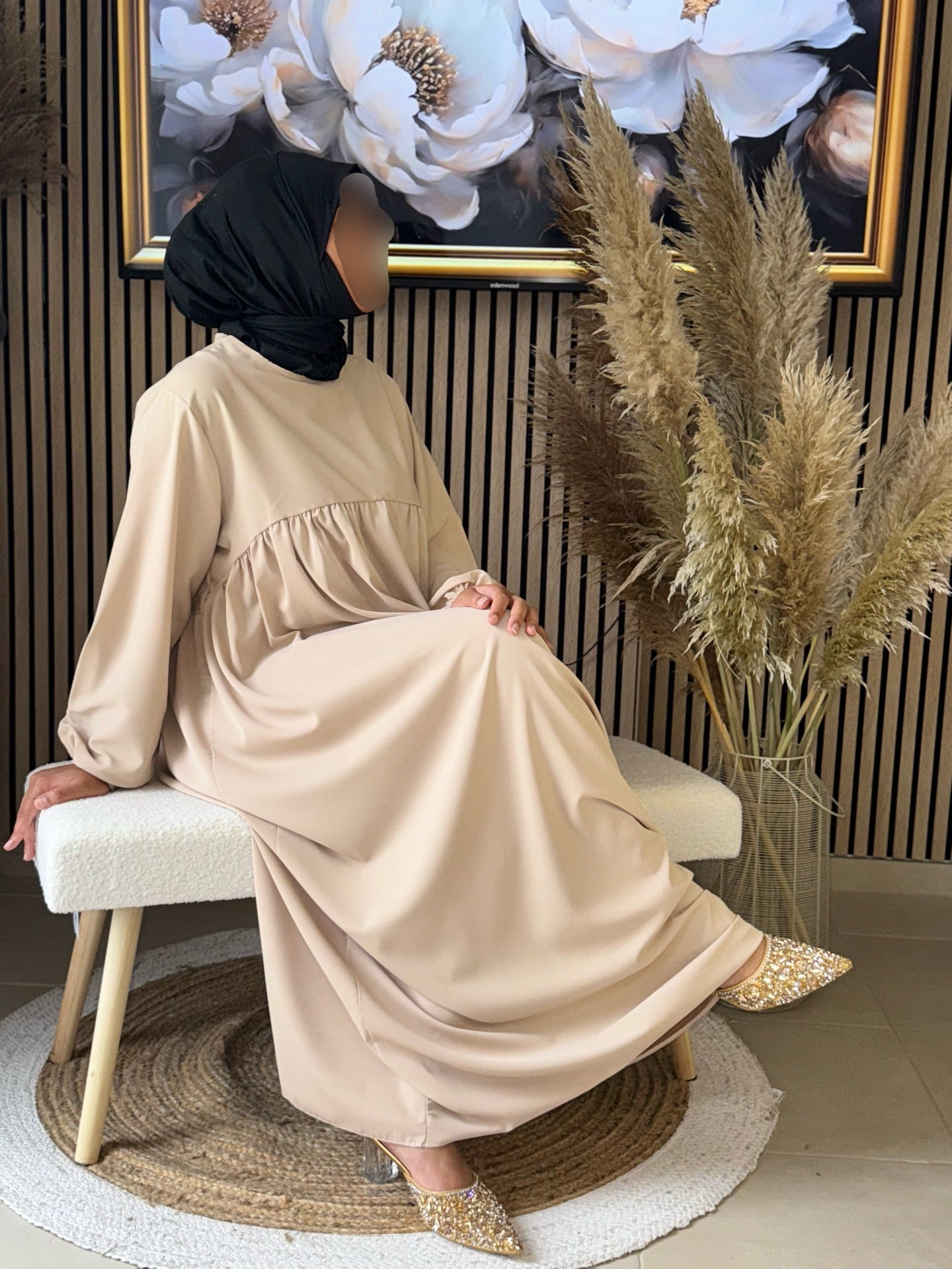 Abaya bouffante